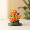 Eternal Flower Wooden Building Blocks – Assembled Toy and Desktop Decoration for Children, Festival Gift