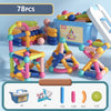 Magnetic Sticks Building Blocks Montessori Educational Toy