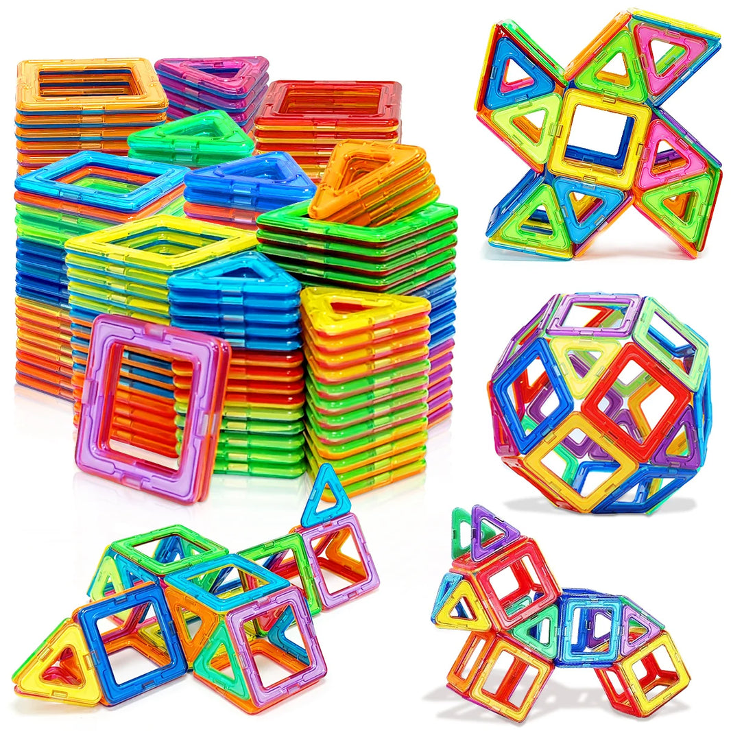 Magnetic Building Blocks Toy for Kids Puzzle Learning Gift