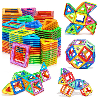 Magnetic Building Blocks Toy for Kids Puzzle Learning Gift