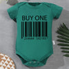 Buy One Get One Free – Twins Fun Cute Baby Bodysuits – Summer Short Sleeve Cotton Newborn Clothes for Boys & Girls – High Quality, Dropshipping Available