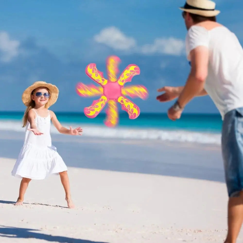 Soft EVA Kids Boomerang Flying Disc (240 mm / 9.45 in) – Interactive Outdoor Throwing Toy for Children