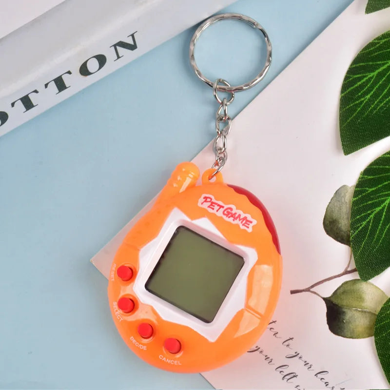 Transparent Electronic Pet Toy, 168 Pets in One Virtual Cyber Digital Toy, Nostalgic Pixel Play for Kids