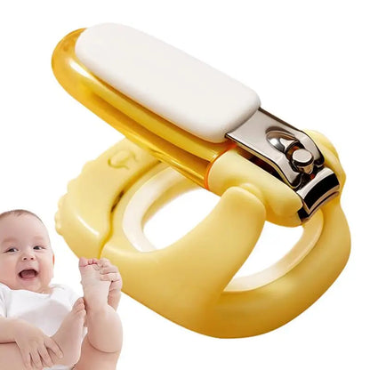 Baby Light Up Nail Clippers with Magnifier – Splashproof Nail Trim, Baby Fingernail Styling Tools, Portable Nail Scissors for Babies