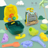 Summer Beach Sand Play Toy Kit with Bucket and Tools for Kids