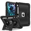 11-Inch (27.9 cm) Rugged Shockproof iPad Case with Stand — Heavy-Duty Rubber Protective Cover for 11-inch, 10.9-inch and Select 8.3-inch iPads, Kids-Proof