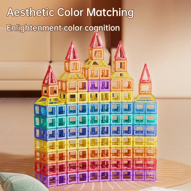 DIY Magnetic Building Blocks Mini and Big Size Construction Set