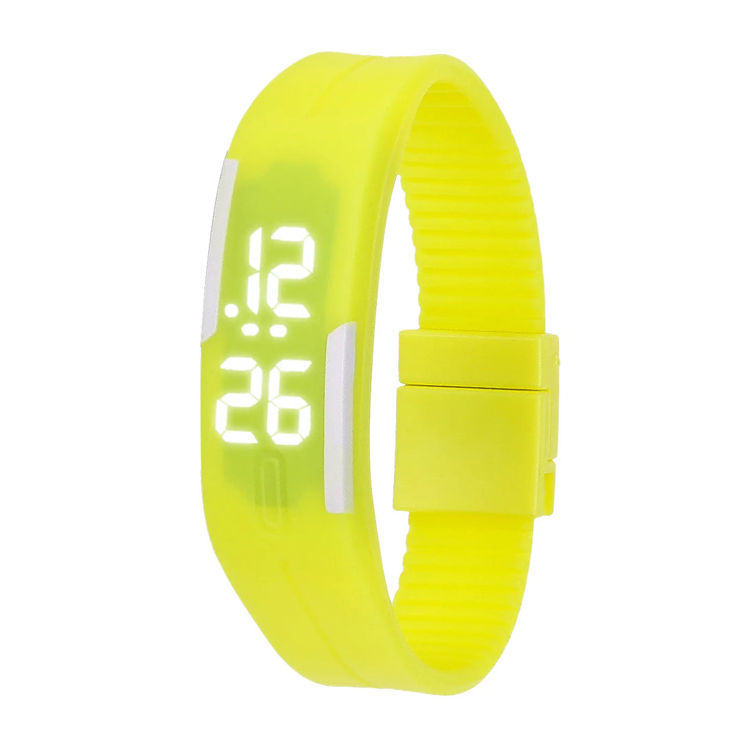 Sport Digital Children’s Watch with Silicone Strap LED Display for Kids Girls and Boys Wristwatch