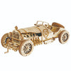 3D Wooden Car Puzzle DIY Scale Model Kit - Mechanical Model Building Toy & Home Decor Gift