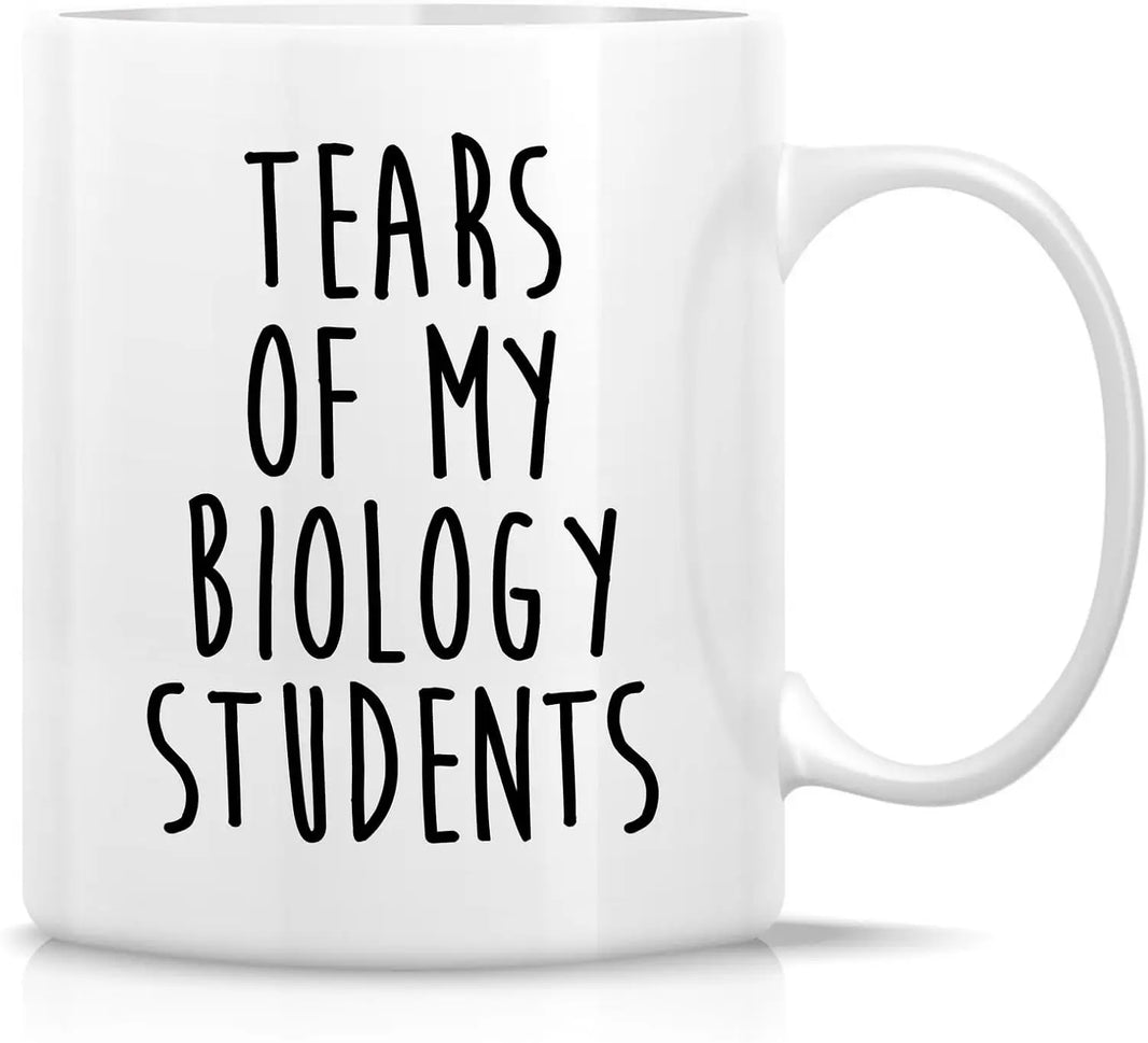 Funny "This Is What an Awesome Biology Teacher Looks Like" 11 oz (320 ml) Ceramic Coffee Mug — Inspirational Teacher Gift
