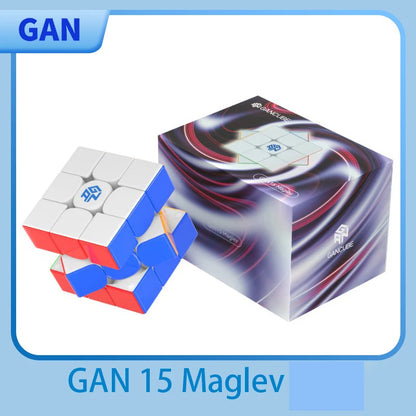 [JudyCube] New 2024 GAN 15 Maglev UV Magnetic Magic Speed Cube, GAN15 M Stickerless, Professional Fidget Toy, Cubo Magico