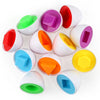 Montessori Smart Egg Shape Sorter Toy – 12-Piece Matching & Puzzle Set for Toddlers Ages 2–6 | Fine Motor & Early Learning