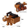 Medieval Building Blocks Playset - Viking Warriors Camp, Pirate Ship & Castle Wall (Compatible with Major Brick Brands)