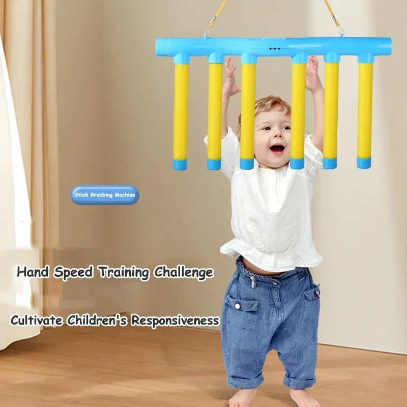Challenge Falling Sticks Game Kids Reaction Training Toy