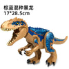 Jurassic World 3 Brutal Raptor Building Blocks – Tyrannosaurus, Indominus, and I-Rex Dinosaur Toy for Kids