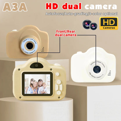Kids Digital Camera Toy with Instant Thermal Print, 1080P HD Photo & Video, 32GB Memory Card