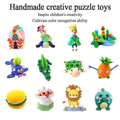 Fluffy Slime Clay Kit - Air Plasticine Toy for Children, Big Size Kids Birthday Gift Set, Soft Slime Plasticine Games