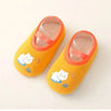 Baby Anti-Slip Socks Newborn Warm Crib Floor Shoes with Rubber Sole for Children Boy Toddler Girl Infant Cute Kids Slippers