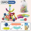 Magnetic Constructor Blocks Set – Magnet Stick and Rod Building Toys for Kids, Montessori Educational Toy for Boys and Girls