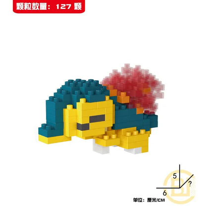 DIY Pokemon Mini Building Blocks – Pikachu, Charizard, Eevee, Mewtwo Anime Model Toys