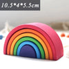 Montessori Mini Rainbow Building Blocks Stacking Sensory Toy