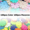 60/100/200PCS Snowflake Building Blocks – Puzzle Plastic Educational Toy for Kids, Early Education Gift in 2 Colors