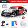 WLtoys K969 1:28 Mini RC Racing Car with 4WD and 2.4G Remote Control