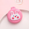 Princess Air Cushion Massage Hair Brush – Cute Cartoon Animal Fruit Comb with Mirror for Girls & Kids, Portable Makeup Tool