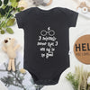 Funny White Letter Cotton Newborn Bodysuit for Baby Boys & Girls – Comfy, Soft & High-Quality Summer Clothes for Infants