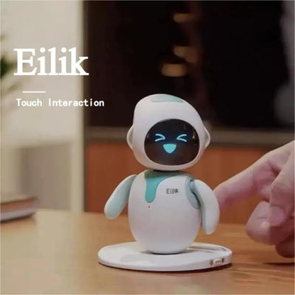 Eilik Smart Robot Pet Toy with AI Emotional Intelligence, Touch Interactive Desktop Companion for Children and Adults