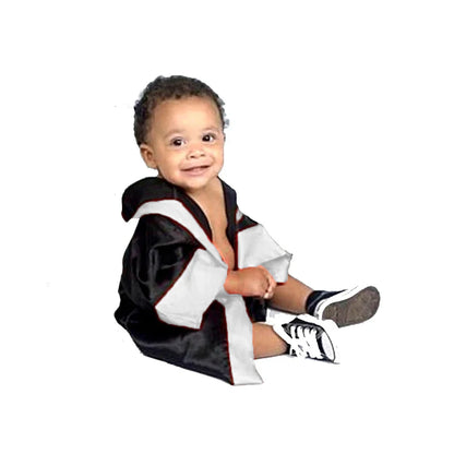 Newborn Baby Boxer Boxing Robe Set with Gloves & Shorts – Photography Props for Baby’s Birthday Photoshoot