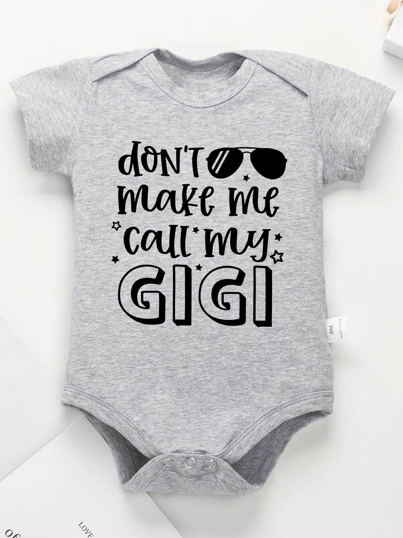 “Nana Never Says No” Rompers Onesie – Baby Boy & Girl Jumpsuit – 0-24M Toddler One-Piece Cute Bodysuit – Trendy Infant Clothes