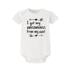 “Don’t Make Me Call My Crazy Uncle” – Funny Baby Bodysuit, Cute Infant Romper for Boys & Girls, Newborn & Toddler Outfit