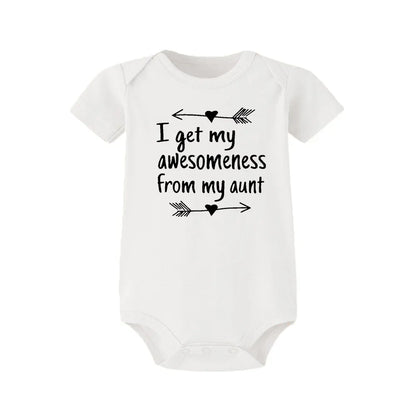 “Don’t Make Me Call My Crazy Uncle” – Funny Baby Bodysuit, Cute Infant Romper for Boys & Girls, Newborn & Toddler Outfit