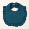 Newborn Baby Bibs & Burp Cloths | Solid Color Toddler Bandana Feeding Bibs, Ruffle Saliva Towel for Drool, Baby Accessories - Kidzy Market