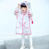 Kids Kids Waterproof Clear Rain Poncho Raincoat