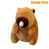 1-20PCS Spit Bubble Capybara Plush Keychain, Water Guinea Pig Backpack and Car Charm