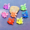 6Pcs Set Rubber Goldfish Bath Toys – Kawaii Water Play for Toddlers