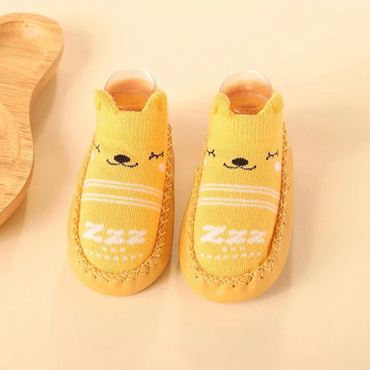 Baby Socks Shoes Infant Color Matching Cute Kids Boys Shoes Soft Soled Child Floor Sneaker Toddler Girls First Walkers