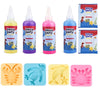 Kids DIY Water Elf Craft Kit – Montessori Painting & Origami Sticker Set with Magic Water Solution (100 ml / 3.38 fl oz)