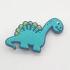 Cute Animal Shoe Charms – PVC Cartoon Dino & Panda Shoe Decoration, 1-Pack (2.5–3 cm / 1.0–1.2 in) for Kids, Sandals & Backpacks
