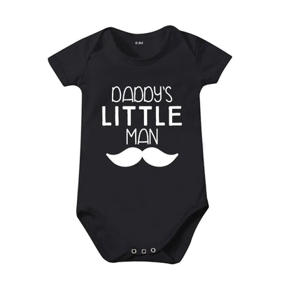 Popular "Mom+Dad=Me" Baby Romper – 100% Cotton Summer Onesie, Newborn Baby Clothes, Unisex Crawling Clothes, Comfortable and Cute
