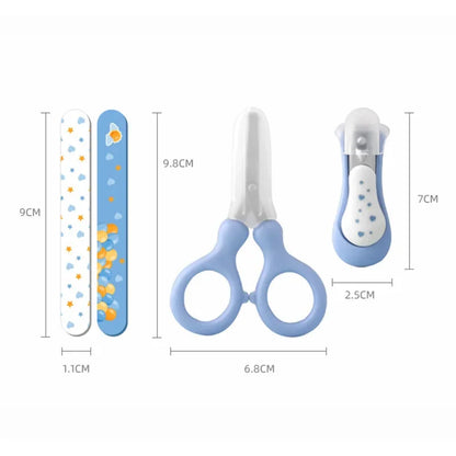 Children's Care Tools Storage Set – Baby Nail Clippers Kit, Scissors, Nail Trimmer for Kids