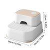 Kids Non-Slip Rotatable Step Stool – Safety Training Stool for Bathroom & Living Room