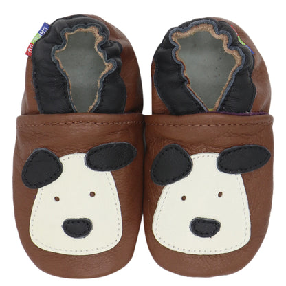 Soft Leather Baby Shoes – First Walkers for Boys & Girls, Skid-Proof Infant Slippers (0-6M to 7-8Y)
