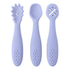 3PCS Cute Baby Learning Spoons Utensils Set – Newborn Feeding Spoon Set for Toddlers