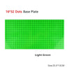 Classic Baseplates 32x32, 16x32, and 16x16 Dots – DIY Plastic Building Blocks Construction Toys