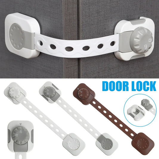 Child Safety Locks Baby Proof Cabinet Drawer Multifunction Plastic Safety Lock Safety Latches for Cabinet Door Drawer Childproof