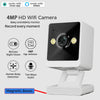 4MP (2K) Mini WiFi Indoor Security Camera — Magnetic Base, Night Vision, AI Human Detection, Two-Way Audio, 2.4GHz