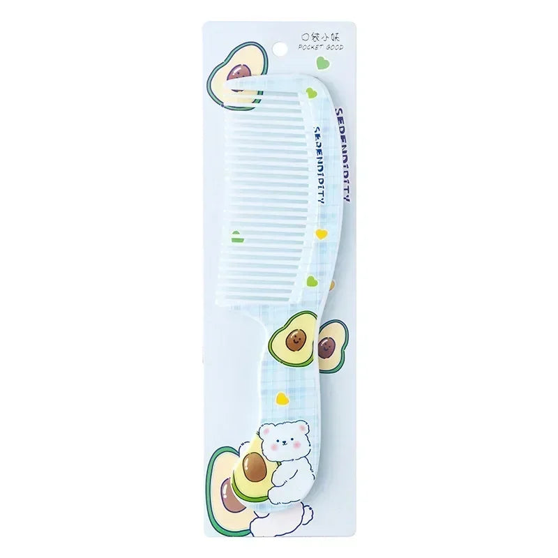 New Portable Untangling Hair Brush - Health Care Tools for Kids - Cute Rabbit & Bear Hairbrush Comb for Girls - Hair Accessories